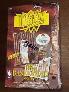 1995-96 Fleer Ultra Series 2 NBA Basketball Retail Box Sealed MJ Jam City? - Picture 1 of 6