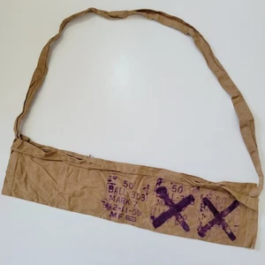 WW2 1942 DATED - BANDOLIER - BRITISH ARMY - ENFIELD .303 CLOTH, WWII - Picture 1 of 8