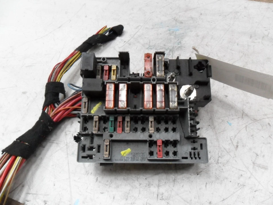 1999 PEUGEOT 206 5 DOOR HATCHBACK 1.9 4 CYL 8V DIESEL FUSE BOX 96280244 - Image 1 of 4