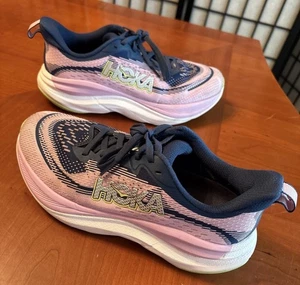 Hoka Skyflow Women's Size US 9.5 B Midnight Blue/Pink Twilight Running Shoes - Picture 1 of 12