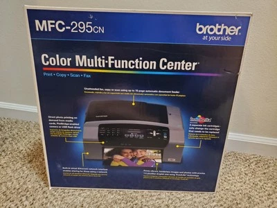 2009 Brother MFC-295cn Color Multi-Function Center Brand New Sealed, Rare - Image 1 of 4