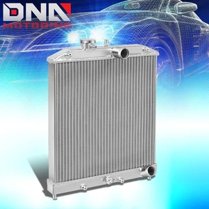 For 92-00 Honda Civic 93-97 Del Sol MT Aluminum 2 Row Radiator DB/DC D15 D16 B18 - Picture 1 of 6