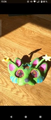 Therian Alien Cat Mask  - Image 1 of 3
