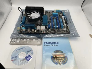 ASUS P6X58D-E Motherboard Bundle W/ Intel Core i7 950 3.07GHZ 12GB RAM Works! - Picture 1 of 14