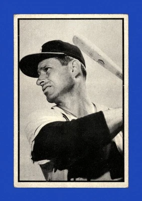 Bowman B&W Set-Break 1953 # 57 Andy Pafko baja calidad (arruga) *GMCARDS* Foto 1 de 2