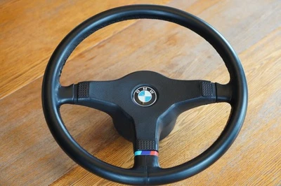 BMW E30 MTech1 Steering Wheel KBA 70074 M-Tech 325is 325e 318is M3 - Image 1 of 4