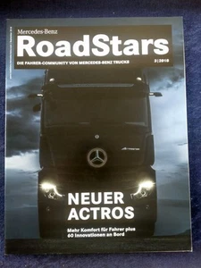 Mercedes Benz Actros Roadstars Magazin 3.2018 - Picture 1 of 5