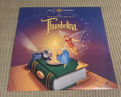 Thumbelina (Laserdisc) Widescreen Hans Christian Andersen Don Bluth NEW SEALED! - Image 1 of 2