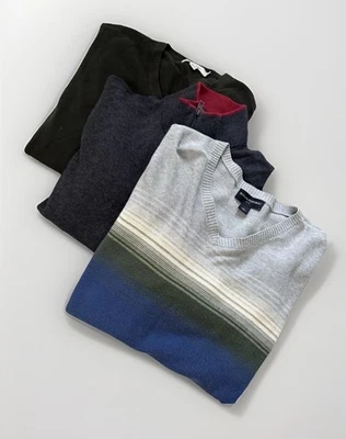 Men’s Business Casual Pullover Sweater (Lot Of 3) - Image 1 of 4