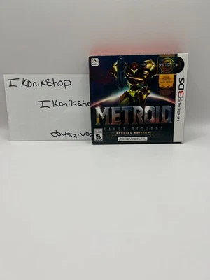 Metroid: Samus Returns Special Edition (Nintendo 3DS) CIB completo - CD lacrado - Imagem 1 de 4