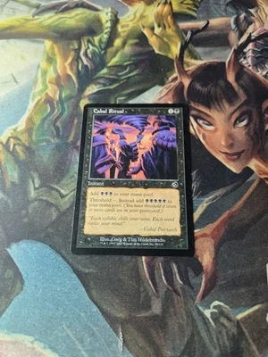 Magic The Gathering MTG Torment TOR 2002 Cabal Ritual LP  x1 - Image 1 of 3