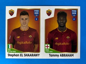 Panini Fifa 365 2023 Nr.355 El Shaarawy/Abraham (Rom) Sticker Figur - Bild 1 von 1