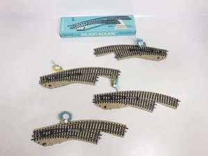 4x Märklin H0 AC Curved Points E Soft M Track 5141 5142 1x Box #EA661-1 - Picture 1 of 5