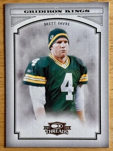 Donruss Threads Pro Gridiron Kings Brett Favre 2006 #PGK-4 Green Bay Packers - Imagen 1 de 2