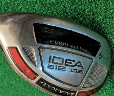 LH Adams Idea A12 OS 6 Iron Hybrid Stiff  Pro Launch Blue Graphite LH 38.5" - Image 1 of 4