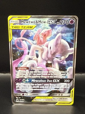 Pokémon Mewtwo & Mew GX SM191 Sm Holo - Image 1 of 4