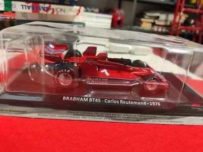 Collezione : Auto da corsa 1:24 BARABAM BT45 DI CARLOS REUTEMAN 1976. con Fascic - Immagine 1 di 4