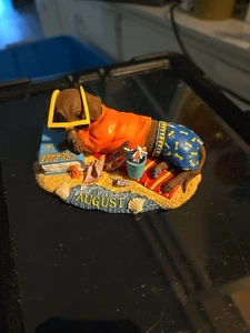 Statuina cane bassotto agosto The Danbury calendario perpetuo come nuova - Foto 1 di 5