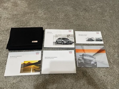 Audi A4 2009 manual del propietario con estuche Foto 1 de 2