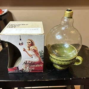 Vintage Norelco 25W Clear 5" Diameter Decorative Globe Light Bulb Old Stock RARE - Picture 1 of 10