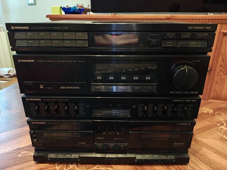 Impianto stereo vintage  - PIONEER electronic - compatto - mod. RX-Z71ZL  - Immagine 1 di 4