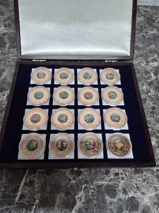 Medaillen Set  BIENVENUE EN FRANCE 2016 , 16 Stück , 22g , 40 mm , UL3 - Bild 1 von 12