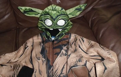 Star Wars Cremallera Frontal Yoda Sudaderas con Capucha Niño Talla XS 4/5 ¡USADAS EN EXCELENTE ESTADO! Foto 1 de 4