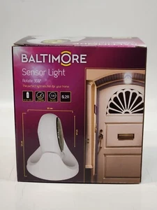 BRAND NEW: BALTIMORE SENSOR LIGHT - ROTATION 360 DEGREES - SENSOR UP TO 3M - Picture 1 of 5