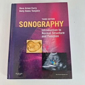 Sonography: Introduction to Normal Structure and Function 3rd Edition HC - Picture 1 of 17