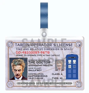DOCTOR WHO - 12o Doctor Cosplay I.D. Insignia - Imagen 1 de 2