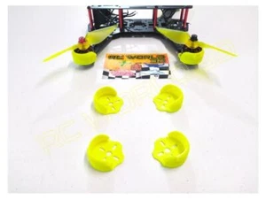 QUADCOPTER BRUSHLESS MOTOR MOUNT/BASE PROTECTOR 4PCS 3D PRINTED PLA 250 FRAME - Picture 1 of 5