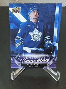 2023 Upper Deck Series 1 Matthew Knies MAPLE LEAFS #C103 Young Guns Canvas B431