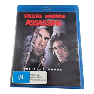 Assassins (1995) - Blu-ray - Sylvester Stallone, Antonio Banderas - Region B - Picture 1 of 3