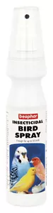 BEAPHAR INSECTICIDAL 150ML ANTI MITE BIRD PARROT SPRAY MITE TREATMENT 50 BIRDS  - Picture 1 of 1