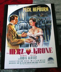 Kleines Filmplakat (30x45cm) : Ein herz und eine Krone (Audrey Hepburn) - Bild 1 von 1