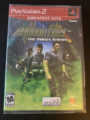 PlayStation 2 SYPHON FILTER THE OMEGA STRAIN Video Game New Factory Sealed  - Image 1 of 4
