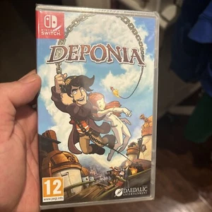 DEPONIA Brandneu Physisch Nintendo Switch Spiel EU Release, Versand aus USA - Bild 1 von 10