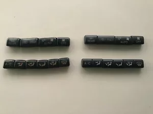 JZA80 / MKIV Toyota Supra Genuine OEM RHD AC Button Set (10 Pieces) - Picture 1 of 1
