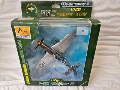 1/72 Scala EASY MODEL P-51D MUSTANG IV India 1945 6ACA WW2 Aereo Piano 37295 - Immagine 1 di 4