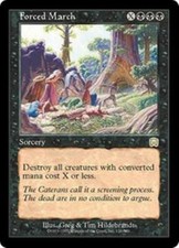 FORCED MARCH - MTG Mercadian Masques Rare Sorcery