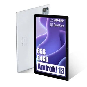 NEU Tablet 10.1 Zoll Android 12 mit 2GB RAM 64GB ROM Bluetooth Dual Kamera - Bild 1 von 7