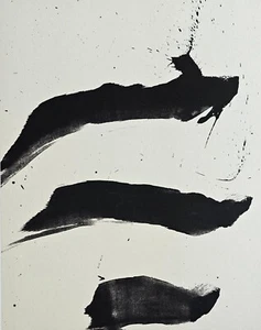 Robert Motherwell NOCTURNE VII Lithograph Three Poems Octavio Paz Limited Ed art - Picture 1 of 10