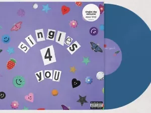 OLIVIA RODRIGO SINGLES 4 YOU VINYL! LIMITIERTE AQUA LP! ENOUGH 4 YOU KLAVIERVERSION - Bild 1 von 3