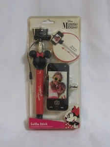 NEW Walt Disney Up to 40" Extending Smartphone Cradle Minnie Mouse Selfie Stick - Picture 1 of 4