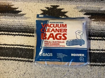 Bolsas aspiradoras tanque Hoover Electrolux 1985 de colección nuevas de stock Foto 1 de 2