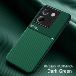Funda Carcasa Goma Suave Magnética Caída Cuero Antideslizante Para Xiaomi Poco M7 Pro 5G - Imagen 1 de 10