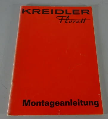 Instrucciones de Montaje Kreidler LH, Lf , RM, RMC , Tm, Rs, Rsh ,MUSTANG, Cross - Imagen 1 de 4