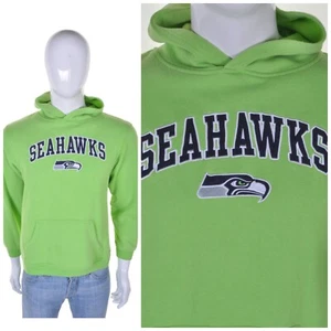 VTG SEATTLE SEAHAWKS NFL Hoody S US American Football Hooded Sweatshirt Hoodie - Picture 1 of 6
