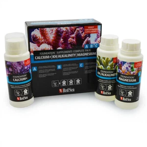 Foundation Supplements Complete Pack CA, ALK, MG - (250ml) - Red Sea - Picture 1 of 2