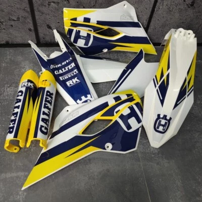 Plásticos + Gráficos Husqvarna TE FE 2015 125 250 350 450 501 aplicado Foto 1 de 4